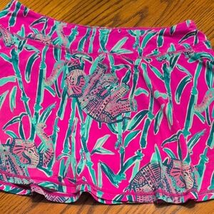 Lilly Pulitzer Pink and Teal Skirt